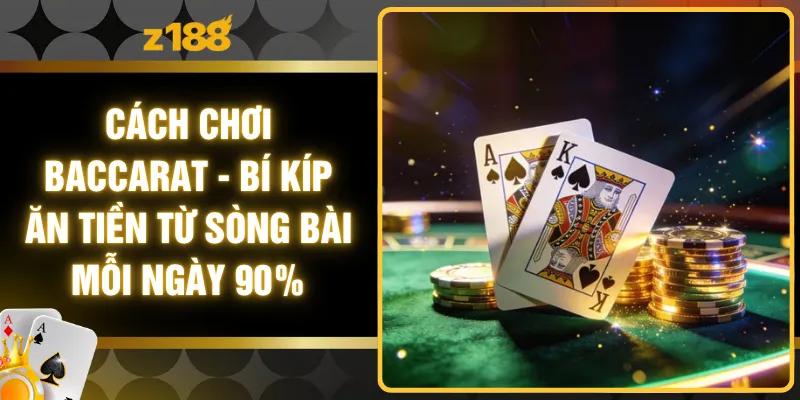 Cách Chơi Baccarat - Bí Kíp Ăn Tiền Từ Sòng Bài Mỗi Ngày 90%